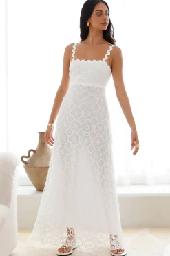 Blanca Maxi Dress White
