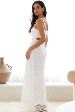 Blanca Maxi Dress White