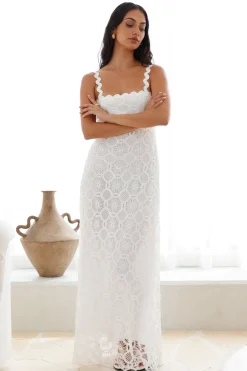 Blanca Maxi Dress White