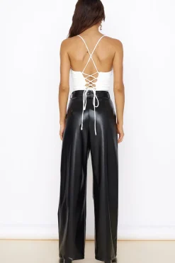 Blooming Garden Pants Black