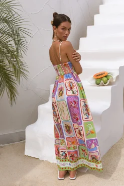 Bohemian Maxi Dress Print