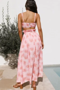 Born of Moonlight Crop Top Pink