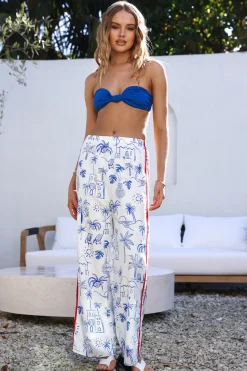 Brilliantly Blissful Pants Blue