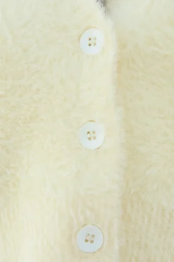 By The Fire Cardigan Yellow