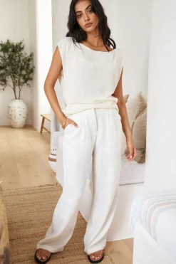 Calming Breeze Tank Top Beige