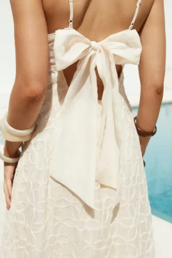 Caramel Skies Maxi Dress Cream