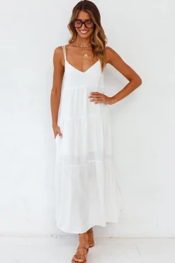 Carbell Maxi Dress White