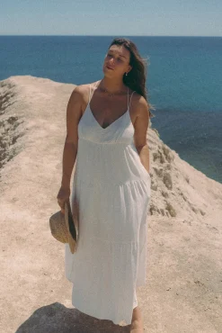 Carbell Maxi Dress White