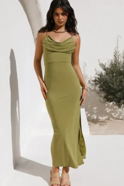 Caribbean Breeze Maxi Dress Green