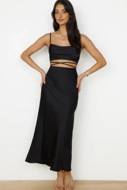 Carmela Maxi Dress Black