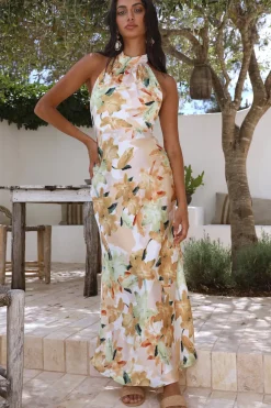 Carnival Fun Maxi Dress Yellow