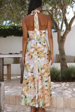 Carnival Fun Maxi Dress Yellow