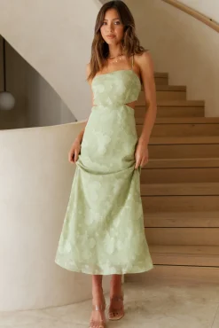 Cascalone Maxi Dress Sage