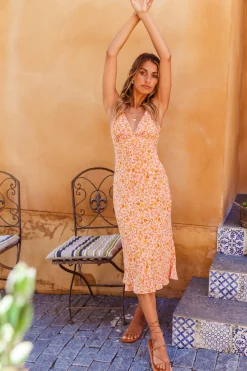 Cece Midi Dress Pink