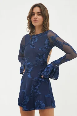 Celeste Mini Dress Navy