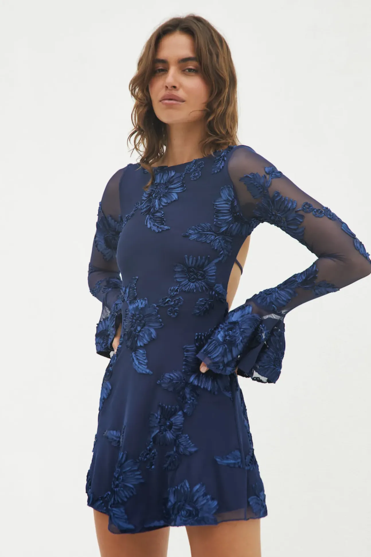 Celeste Mini Dress Navy