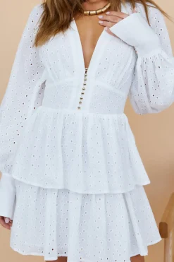 Citrus Scents Dress White