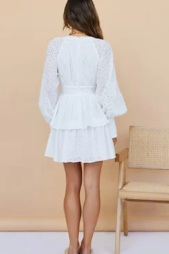 Citrus Scents Dress White