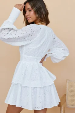 Citrus Scents Dress White