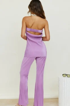 Clear Reason Pants Purple