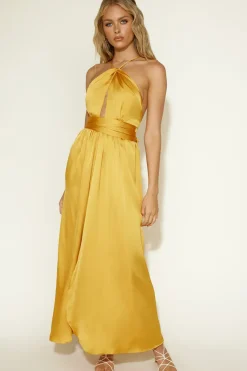 Closest Friend Maxi Dress Yellow