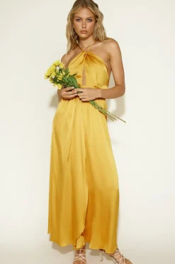 Closest Friend Maxi Dress Yellow