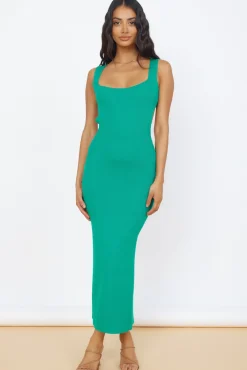 Coastal Dreams Maxi Dress Green