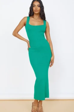 Coastal Dreams Maxi Dress Green