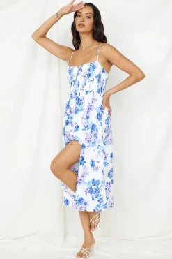 Coastal Living Midi Dress White