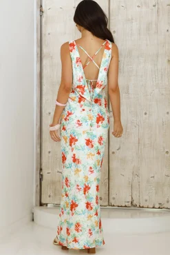 Coastal Maxi Dress Print