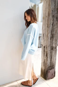 Cold Nights Sweater Blue