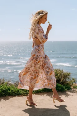 Come And Go Maxi Dress Pink