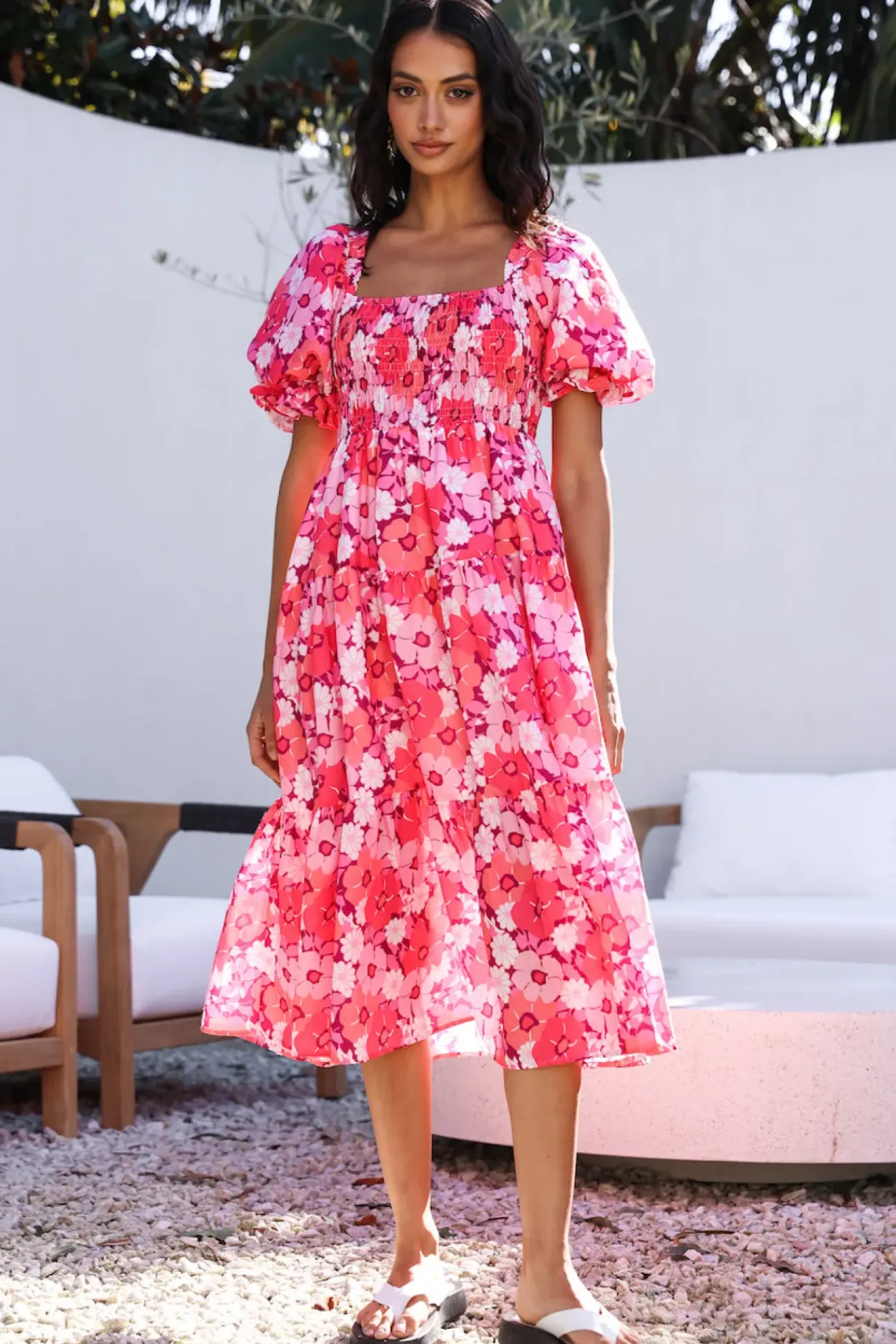Confessions Of Love Maxi Dress Pink