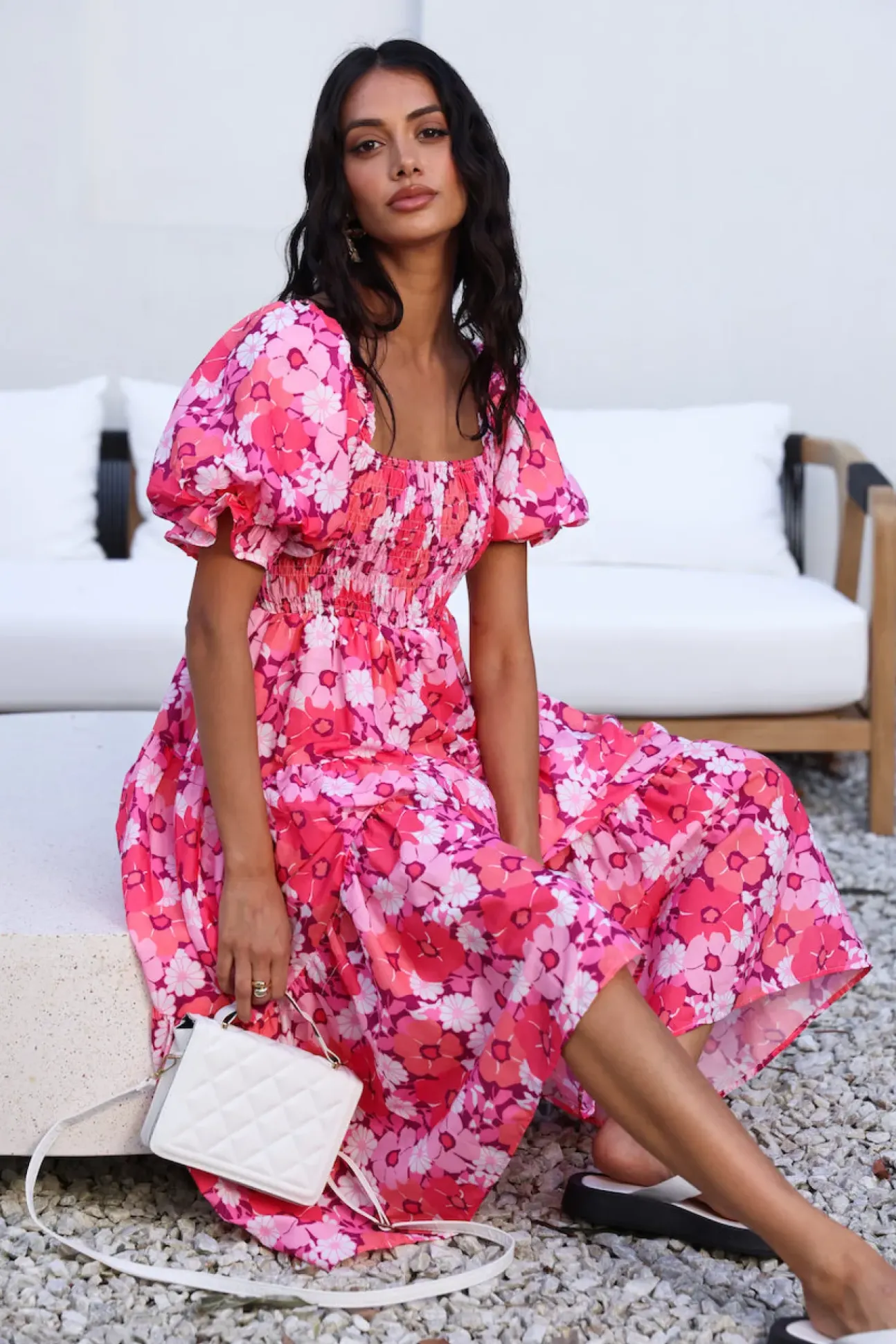 Confessions Of Love Maxi Dress Pink