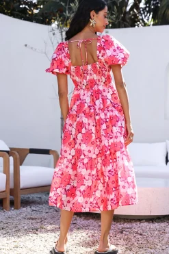 Confessions Of Love Maxi Dress Pink
