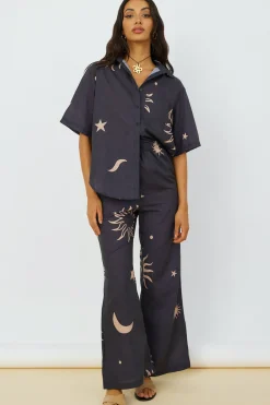 Constellations In The Sky Pants Black
