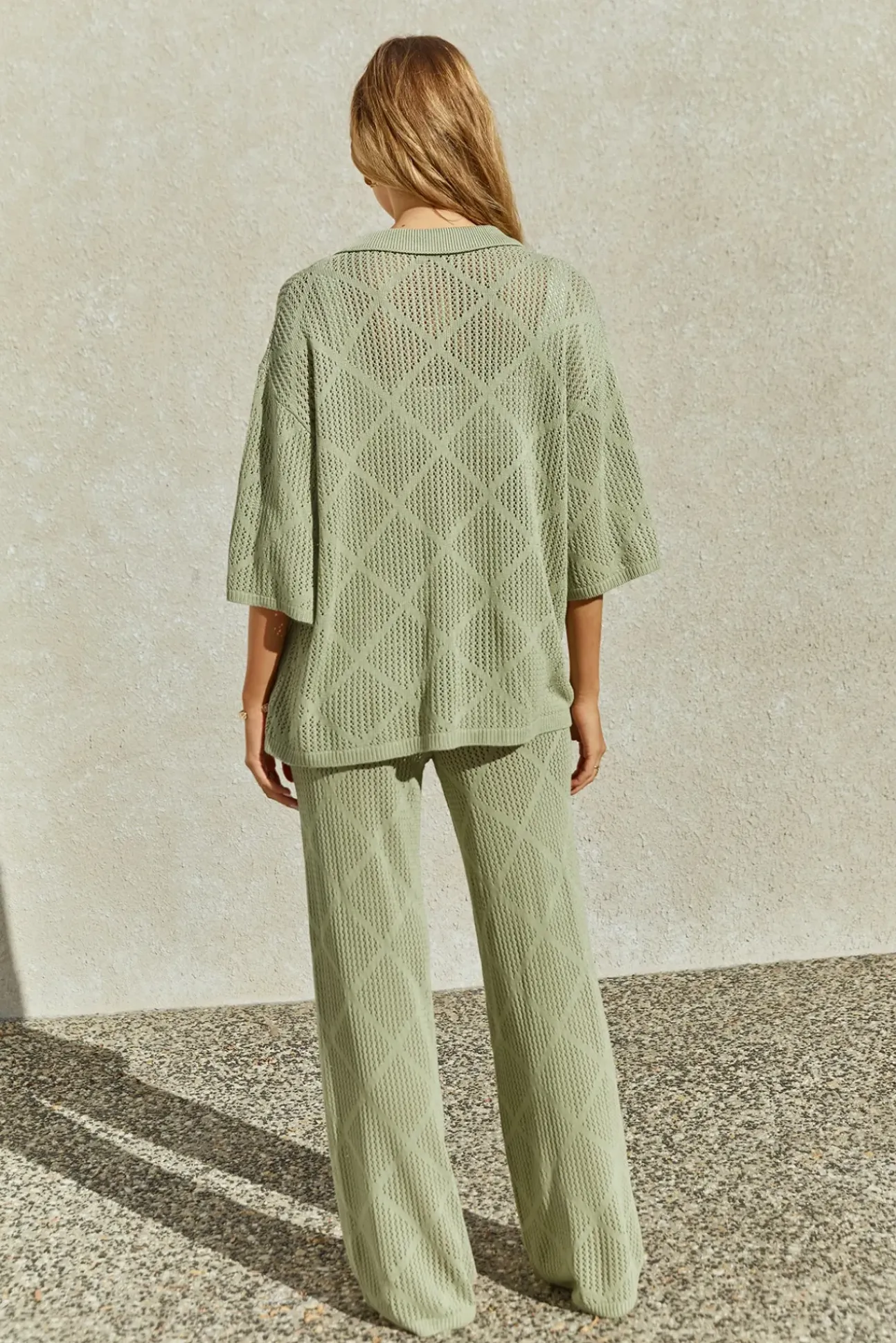Coral Sands Pants Green