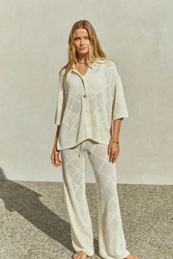 Coral Sands Pants White