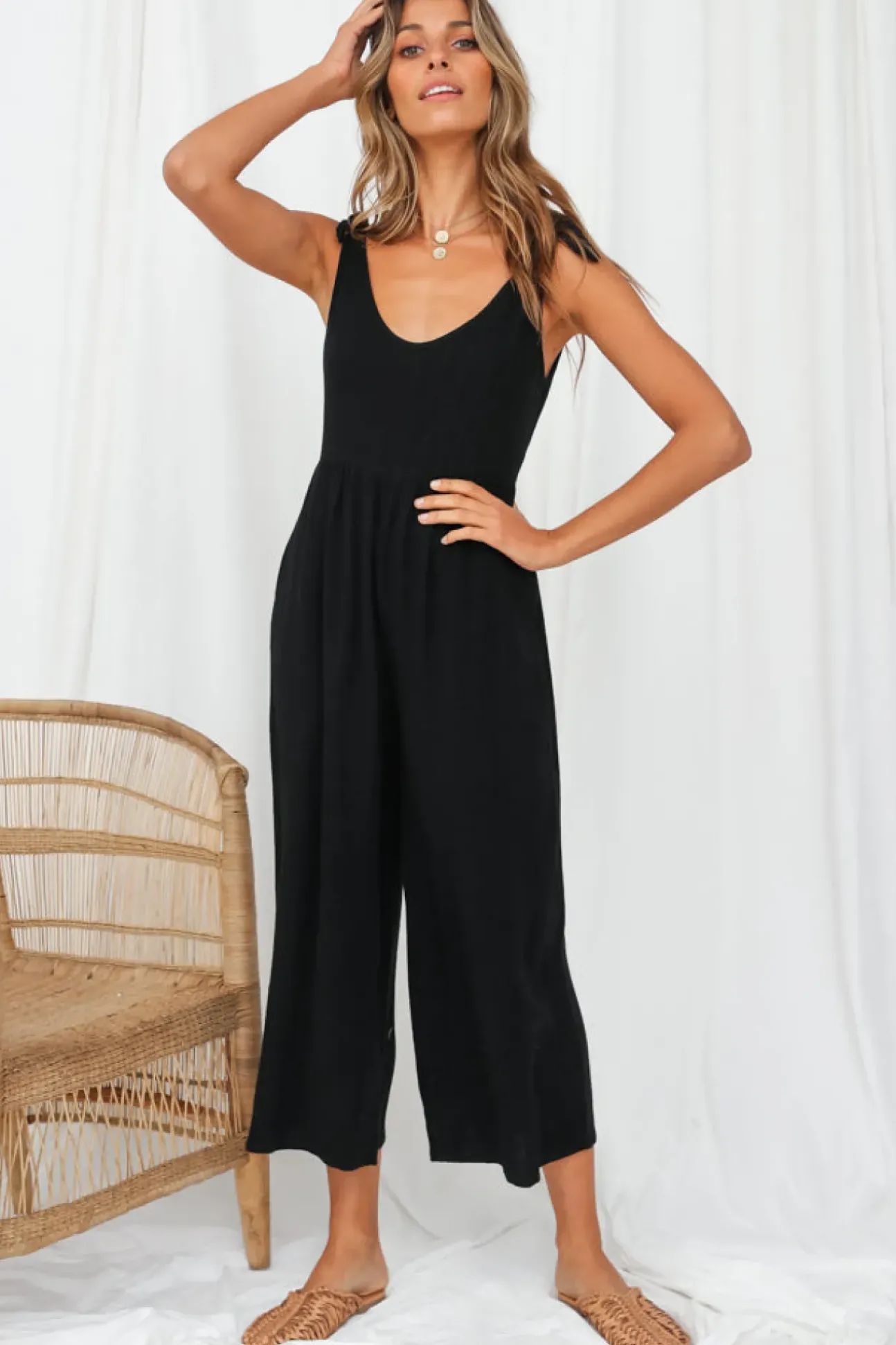 Countryside Jumpsuit Black