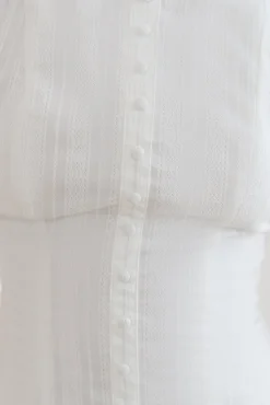 Dainty Style Mini Dress White