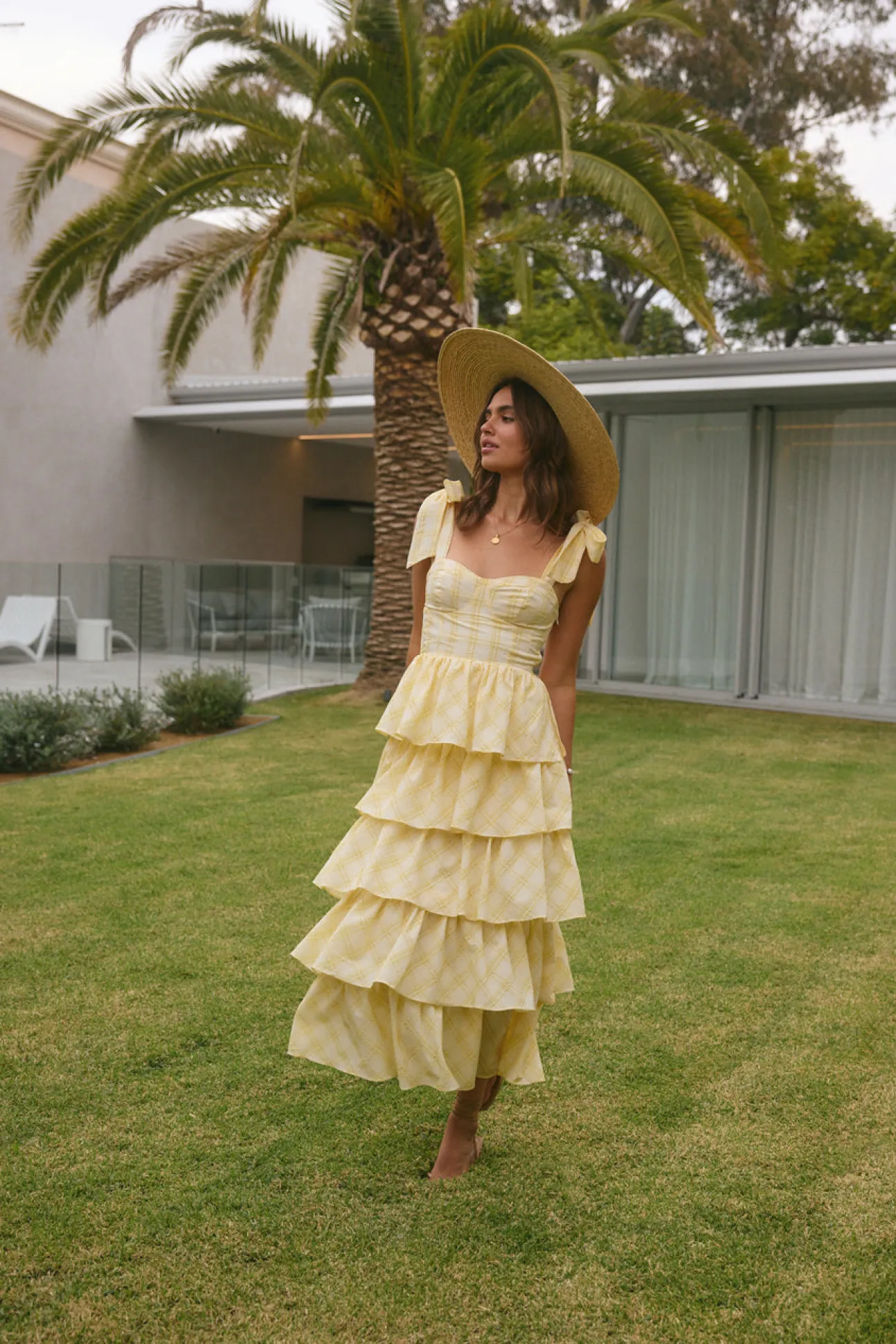 Dalia Maxi Dress Yellow