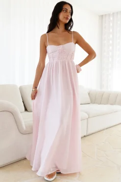 Darling Dear Maxi Dress Pink