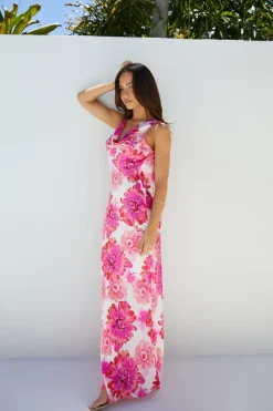 Darling Sun Maxi Dress Pink