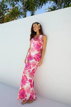 Darling Sun Maxi Dress Pink