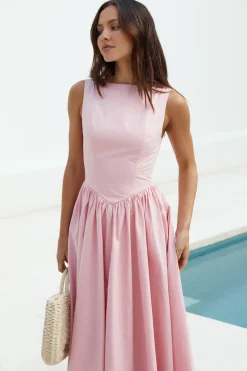 Dawn’s Embrace Maxi Dress Pink