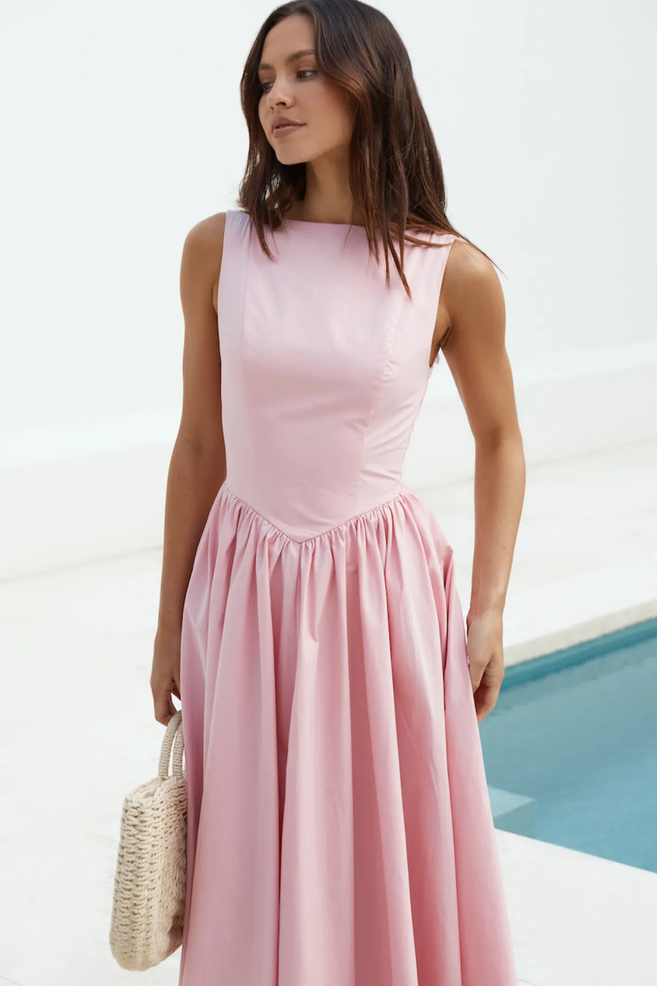 Dawn’s Embrace Maxi Dress Pink