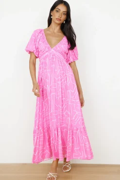 Daydreamer Maxi Dress in Pink