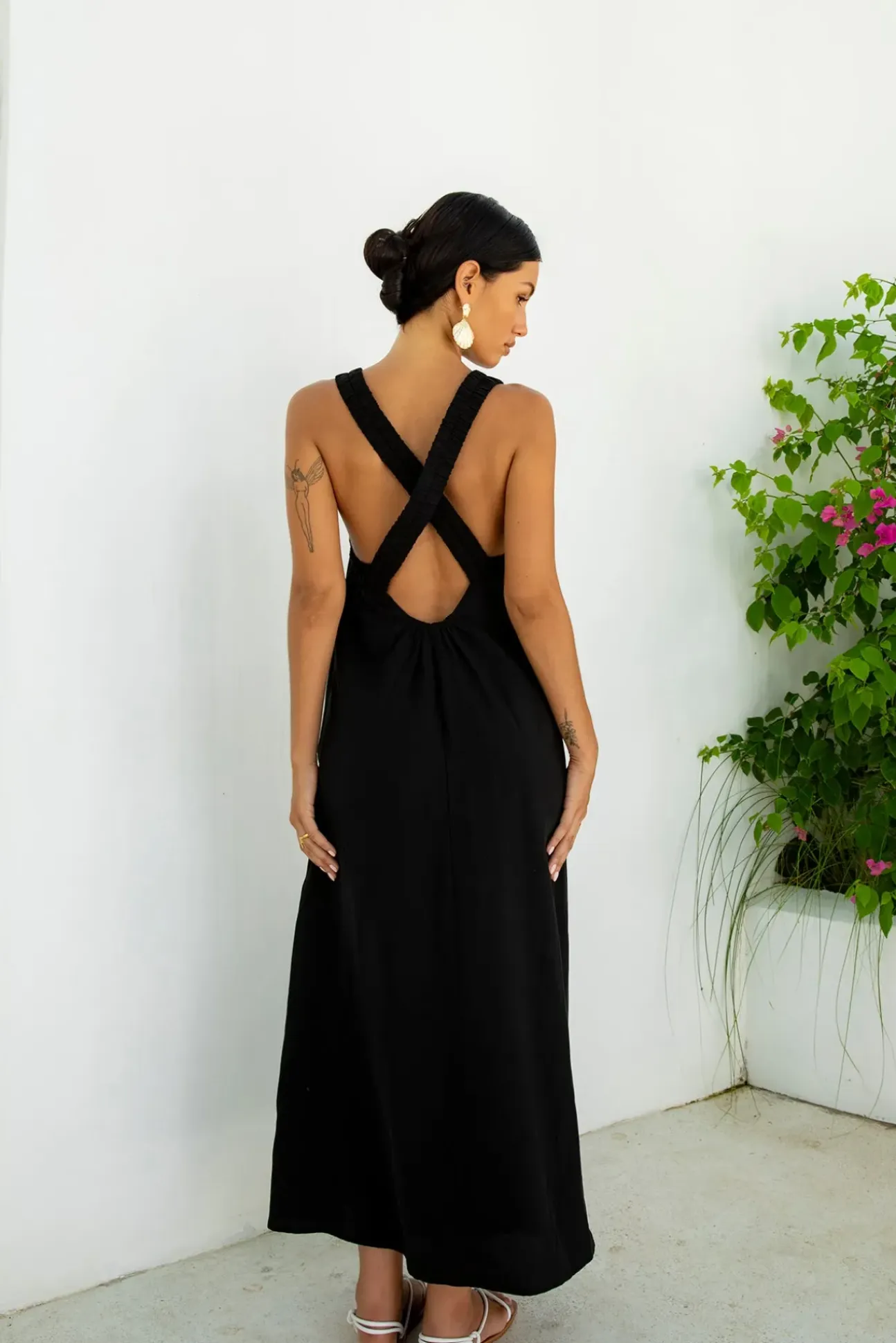 Dear Eclipse Maxi Dress Black