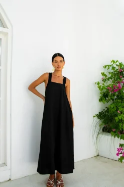Dear Eclipse Maxi Dress Black