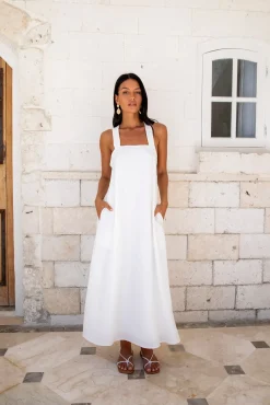 Dear Eclipse Maxi Dress White